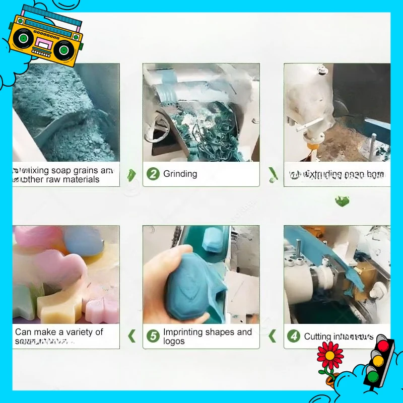 Mini jabonera de barra para jabón limpiador de pequeña producción