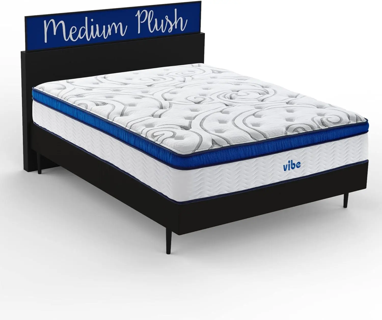 Matelas intérieur en mousse à mémoire de forme, 12 pouces, CertiPUR-US, lit queen size