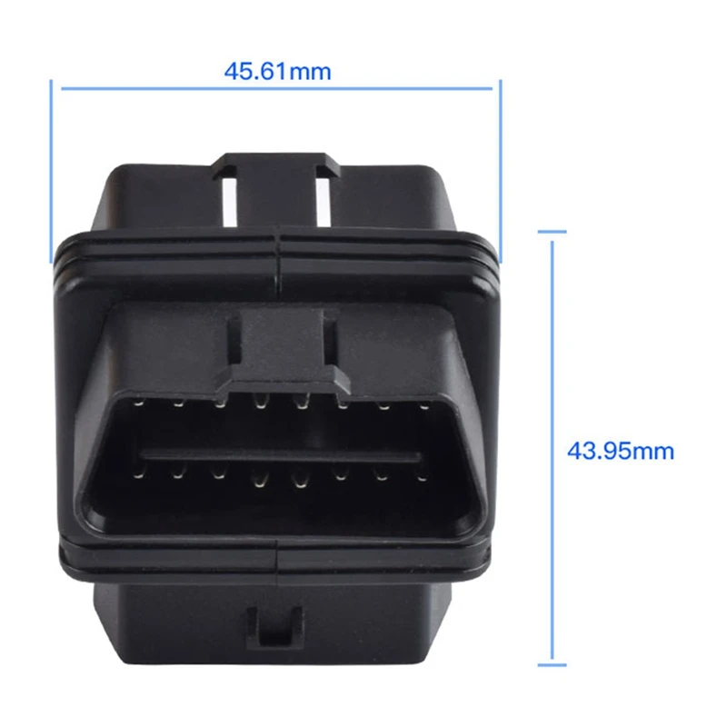 Car Mini OBD2 One Minute Two Extension Cable Automotive Universal 16-Pin Core Splitter Connected To Obd Devices