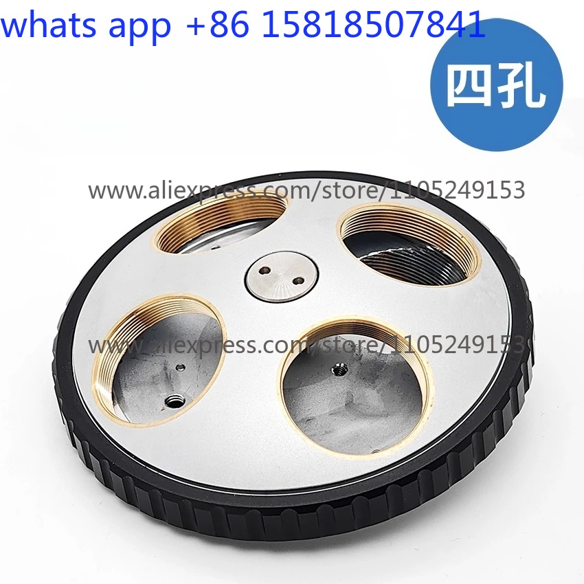 Convertisseurs spéciaux pour microscopes métallographiques biologiques, convertisseurs d'objectifs, platines
