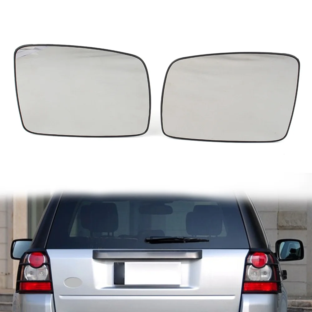 Car Heated Door Wing Side Mirror Glass Left+Right For Land Rover LR2 LR3 Range Rover Sport Vogue Freelander 2 LR017070 LR017067