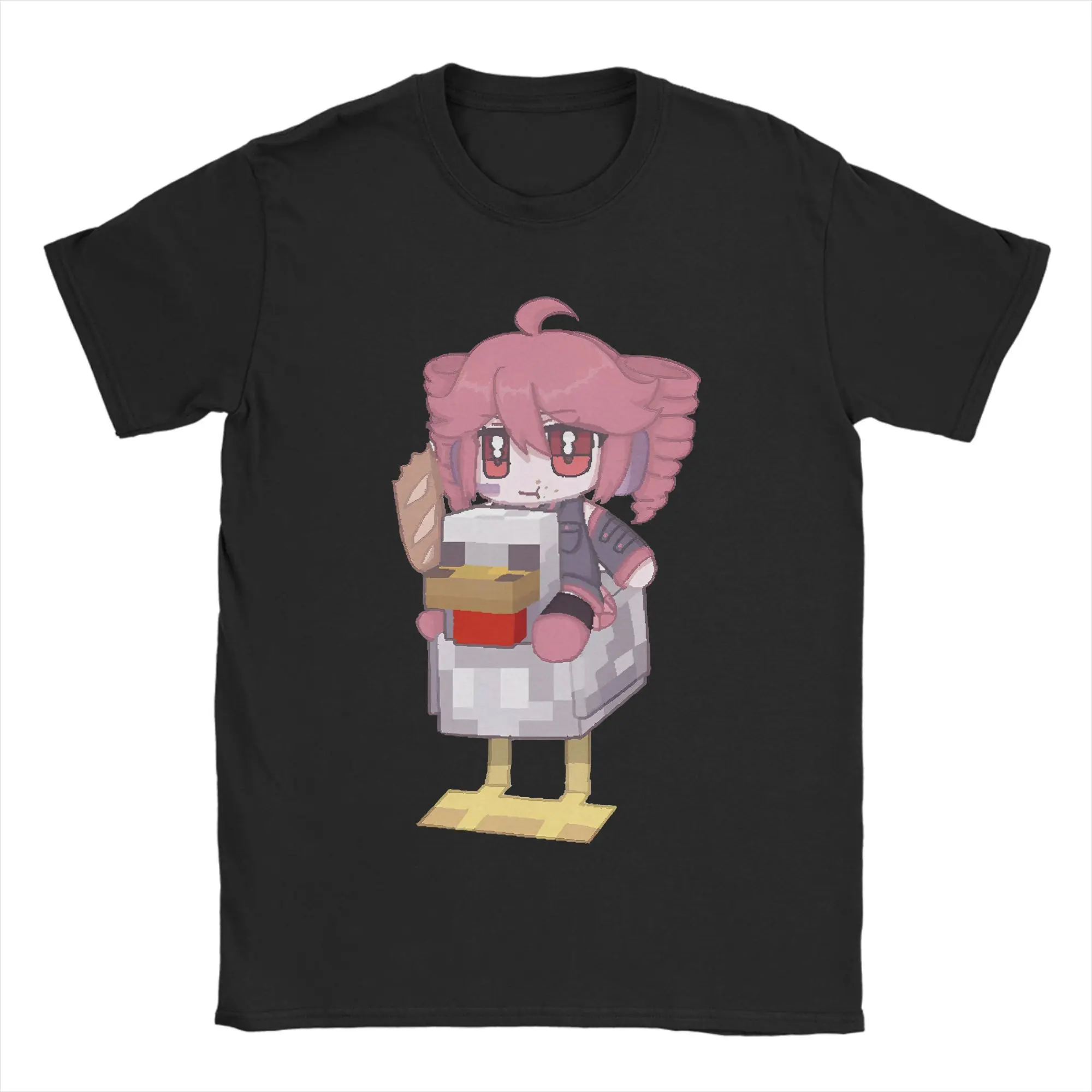 Kasane Teto T Shirt Summer Funny Cute Streetwear T Shirts Harajuku Tee Shirt For Men Short Sleeve Pattern Tops