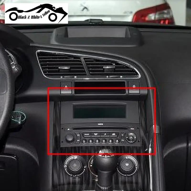 Reproductor de CD RD4 para Radio de coche, carcasa de pantalla tipo C multifunción, carcasa de marco de repuesto