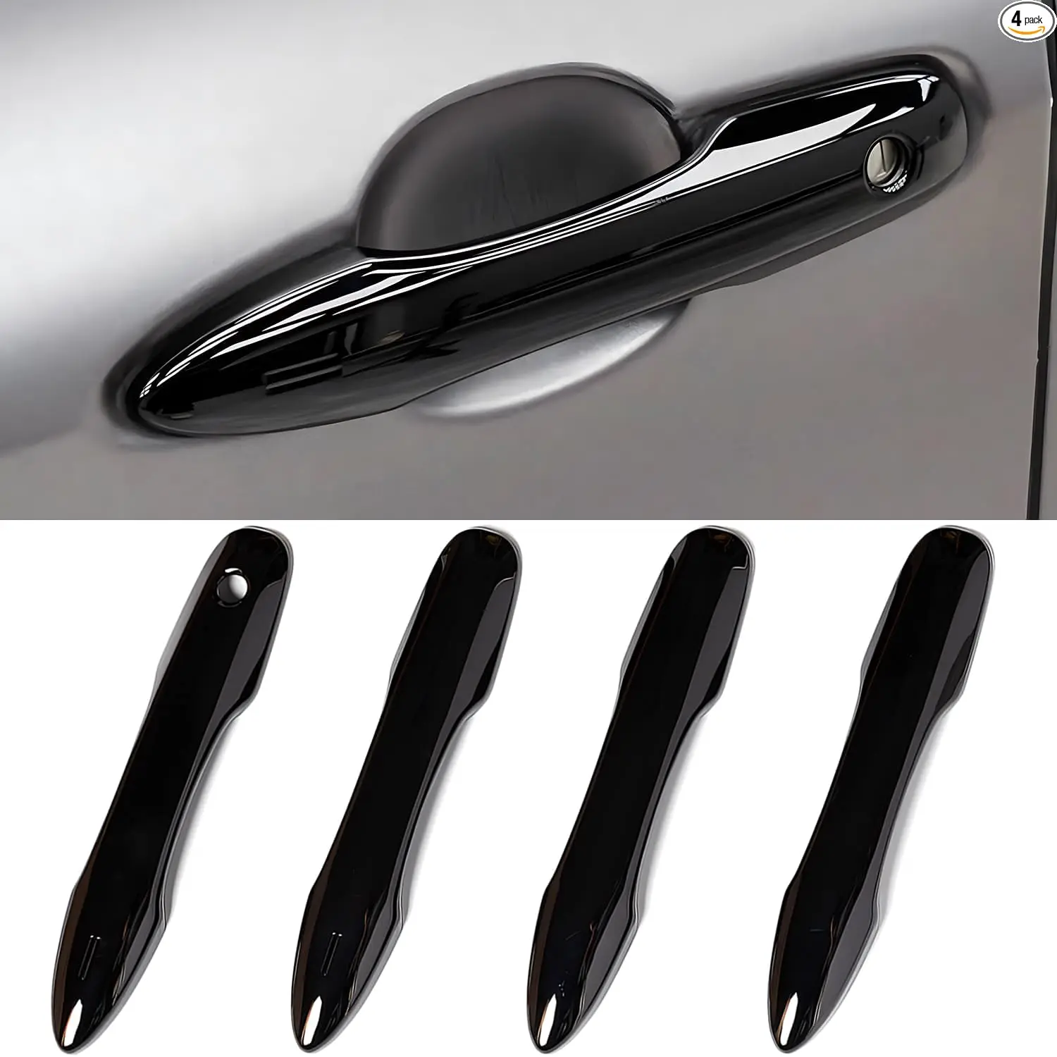 

Car Door Handle Cover Protector Compatible for Toyota 2018-2025 Camry 2019-2025 Corolla 2019-2022 Avalon 2016-2024 Prius 2020