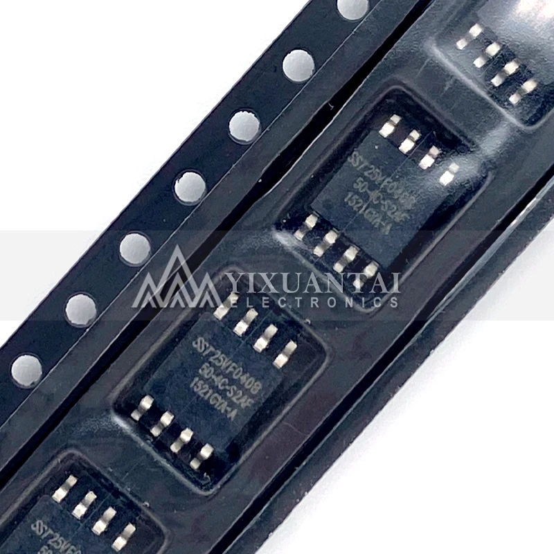Original 10pcs/lot  SST25VF040B-50-4C-S2AF  SST25VF040B  IC FLASH 4MBIT SPI 50MHZ 8SOIC  New Original