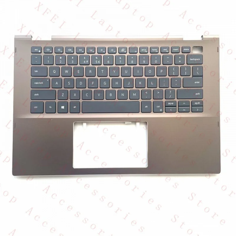 

F New For Dell Inspiron 14 7405 2-in-1 Laptop Palmrest w/Keyboard 0MKCVW MKCVW
