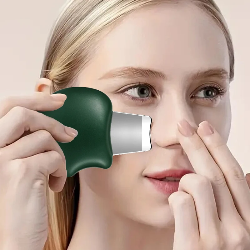 

Ручная очищающая лопатка, косметическая лопатка для чистки угрей, щетка для чистки лица, очиститель для лица