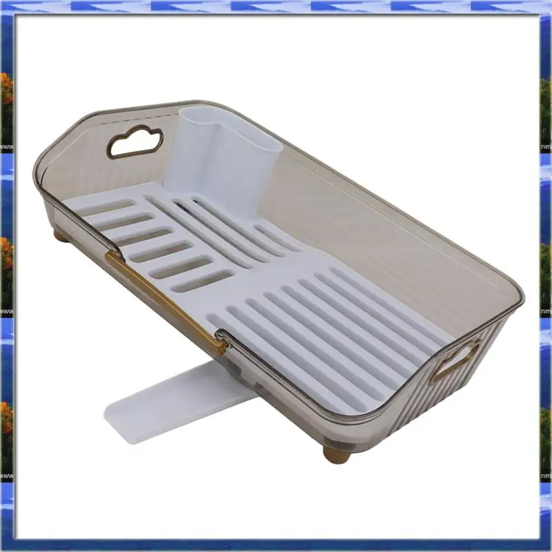 

LJL Multifunctional Dish Drying Rack,Household Kitchen Tableware Storage Rack,Space-Saving PP Drainer For Kitchen Decor
