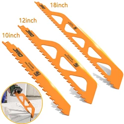 Masonry Reciprocating Saw Blade 10/12/18 Inch Hard Alloy Teeth Tipped Brick Cutting Recip Saw Blade For Cutting Brick Concrete