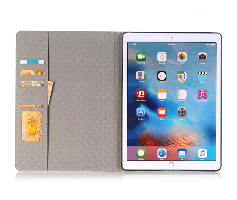 New Crocodile Pattern Suitable for iPad Pro 12.9 11 Air 4 5 6 11 13 iPad 10th Luxury iPad Flip Card Cover Business Tablet Cover