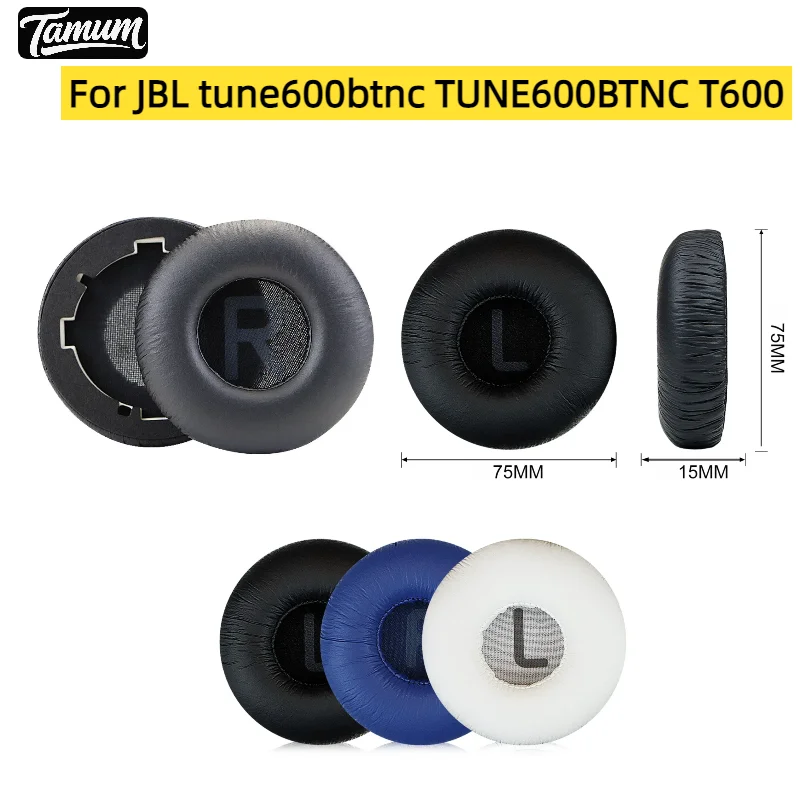 

Cooling Gel Replacement Earpads Ear Cushions for JBL Tune600BTNC T600BT T660NC Headphones