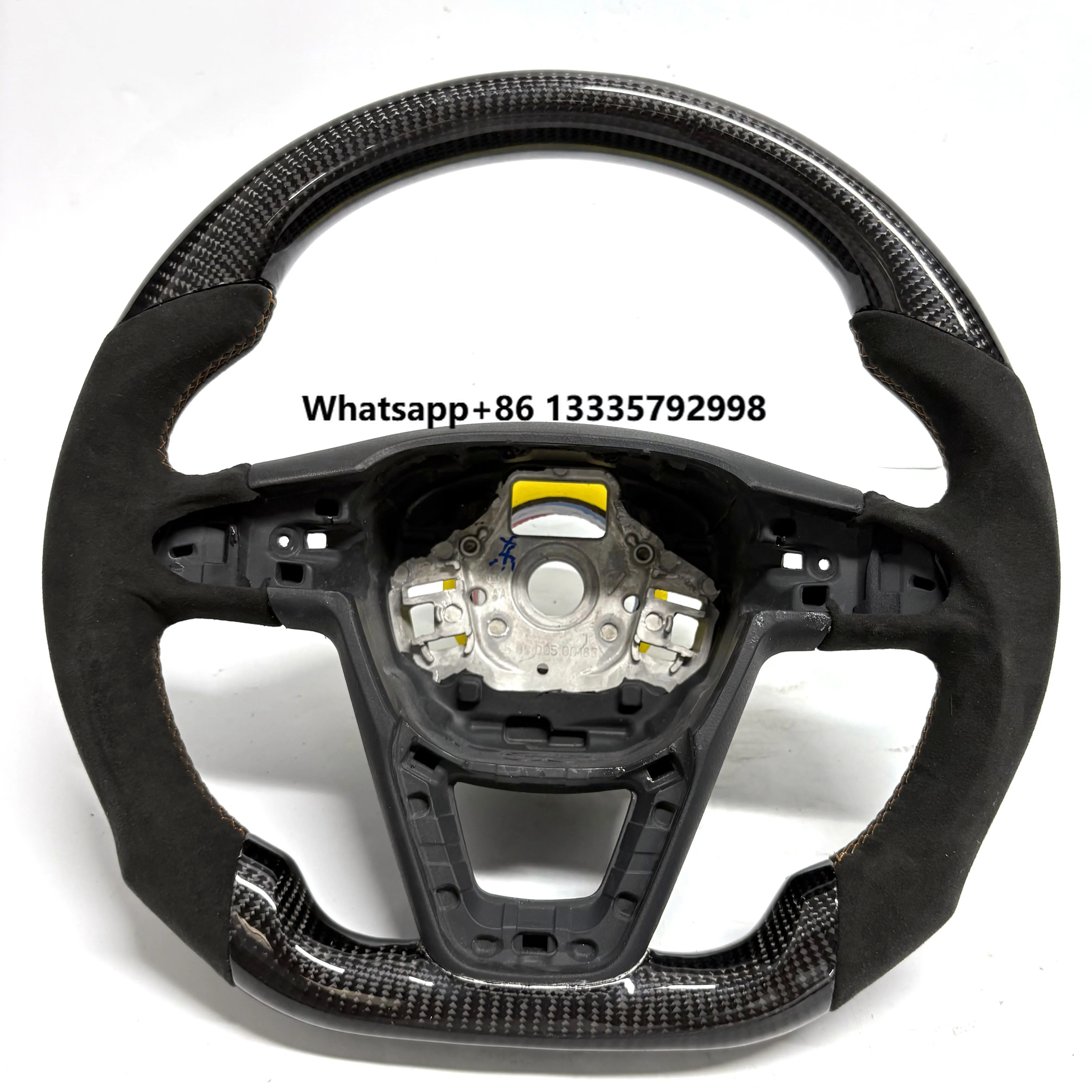 

High-quality Carbon Fiber Car Accessories Steering Wheel for Seat Leon Mk3 FR Cupra Ibiza Sports Car Steering Wheel