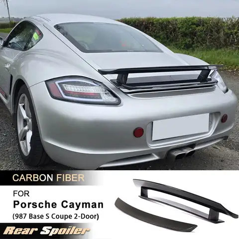 12 best sales porsche cayman 987 rear spoiler - №5
