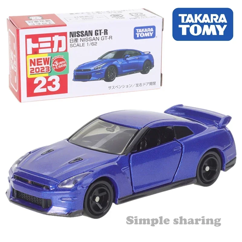 Takara Tomy Tomica No.23 Nissan GT-R (First Special Specification) 1/62 Car Alloy Toys Vehicle Diecast Metal Model for Boys