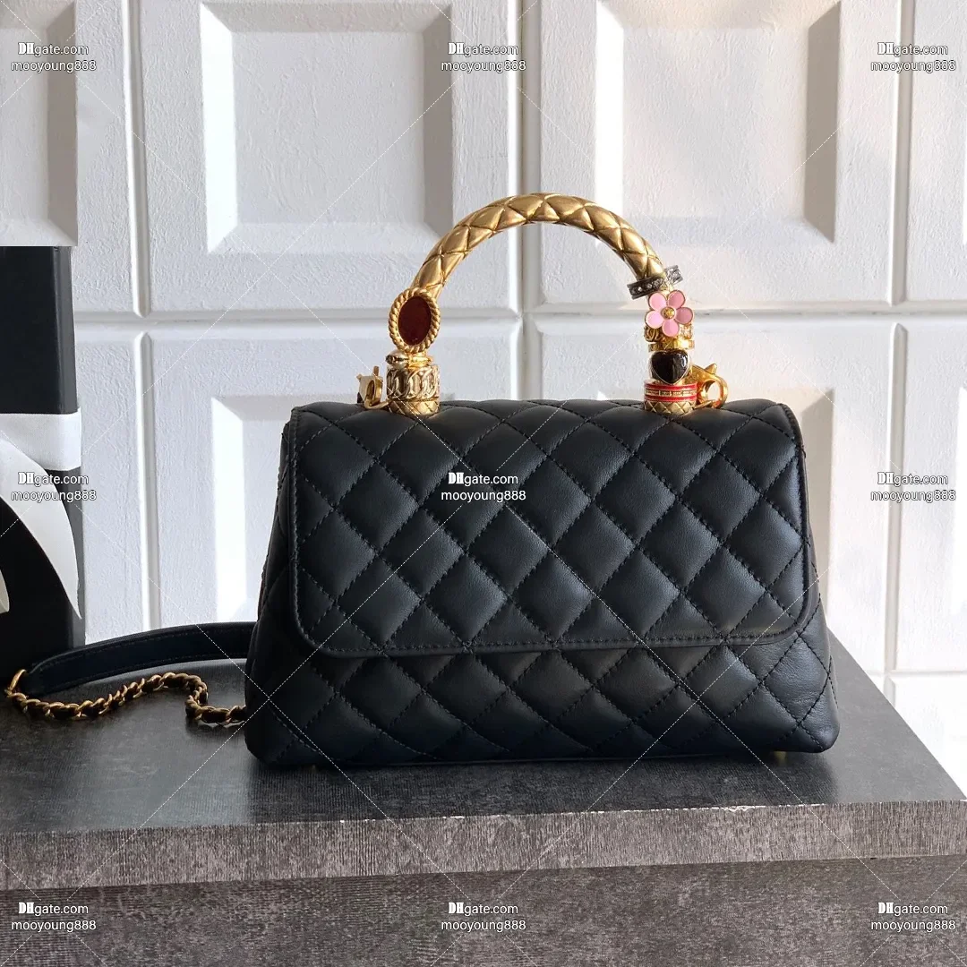 

wholesale price 12A Upgrade Designer Charmed Bag Luxury Handbags Top Handle Women Genuine Leather Shoulder