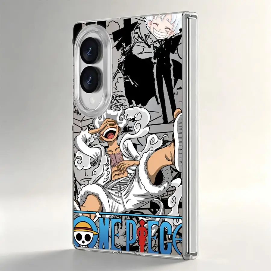 O-neS L-uffyS Comics Transparent Soft Phone Cover Case for Samsung Galaxy Z Fold 8 Ultra ZFold6 ZFold4 ZFold3 ZFold7 Z Fold 7 6