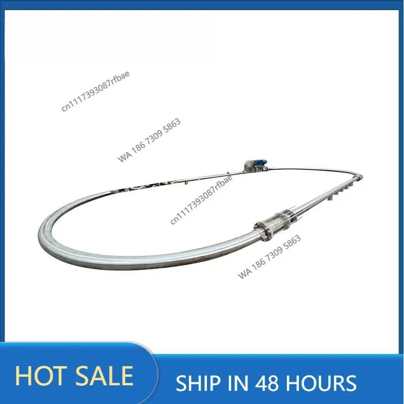 Disk Conveyor Tubular Drag Chain Tube Cable Disc Stainless Steel Conveyor