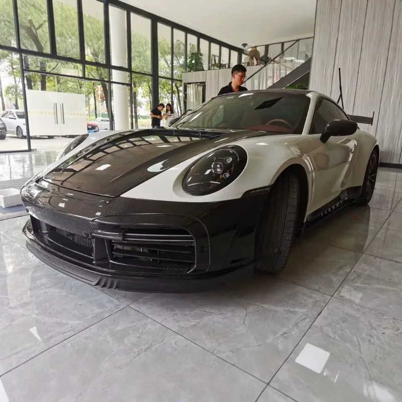 Modified Topcar Stinger Dry Carbon Surrounded Front Barrel Side Skirt Front and Front Fenders