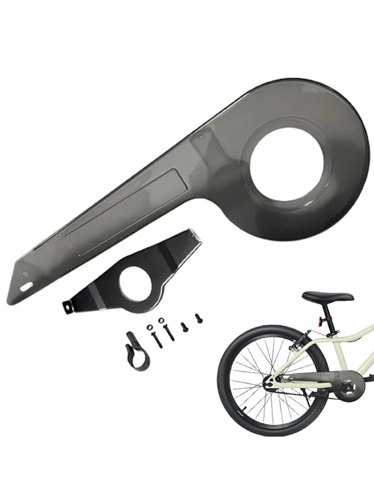 AliExpress NONE 1set Universal Bike Chain Guard Fits 32-36T Sturdy Chain Cover for Kids Adult Bikes Durable Cycling Accessories