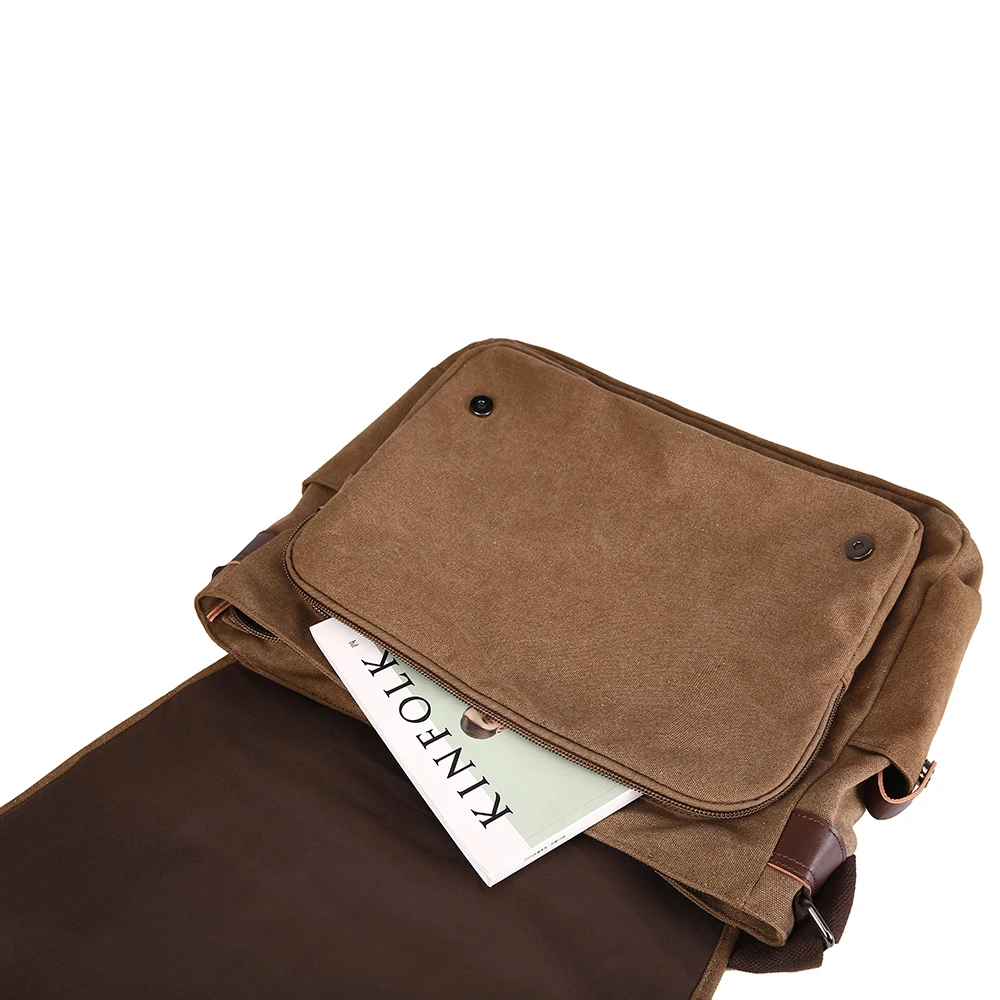 الرجال قماش حقيبة كتف عادية الرجال ريترو سستة حقيبة لابتوب Crossbody في الهواء الطلق حقائب رجالي السفر حقيبة كتف مدرسية