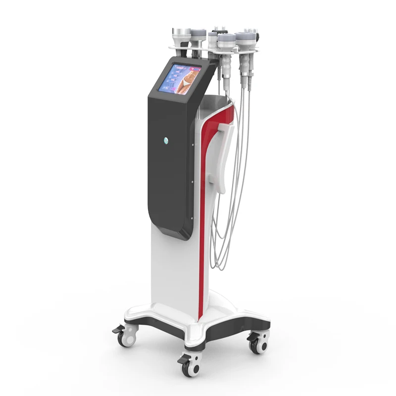 Multi‑Functional 10 In 1 80K Cavitation RF Body Shaping Beauty Machine Vertical Rolling Stand Skin Care Instrument for Salon Spa Professional Use