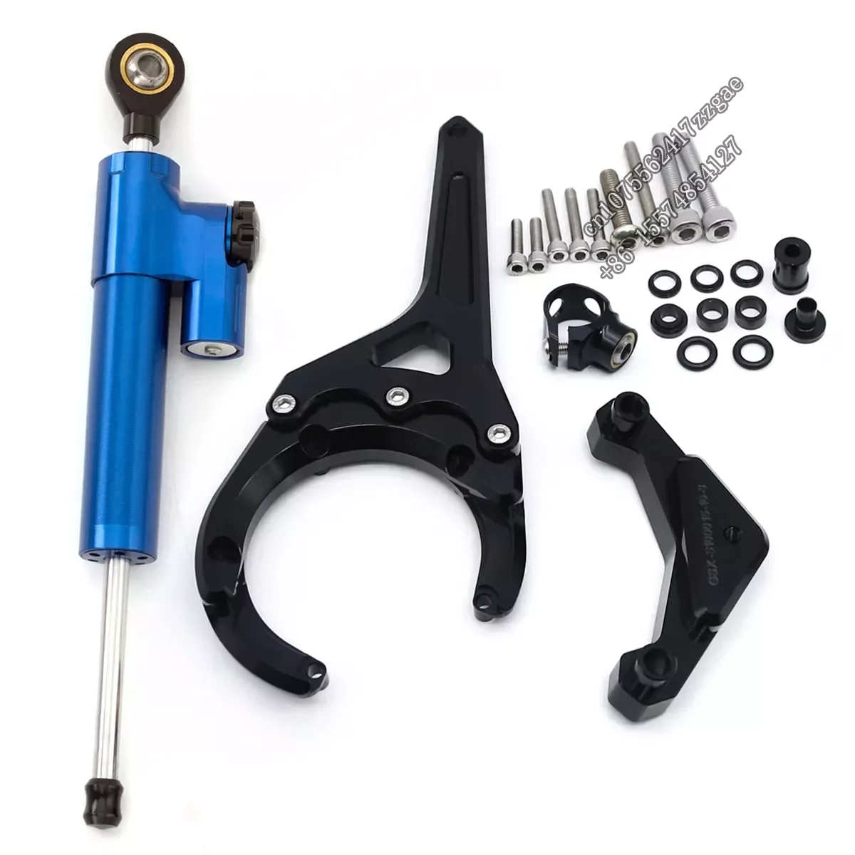 

For Suzuki GSX-S1000GT 2022 2023 Steering Damper Stabilizer Bracket Support Mounting Kit GSXS GSX-S 1000 GT 1000GT GSX S1000GT