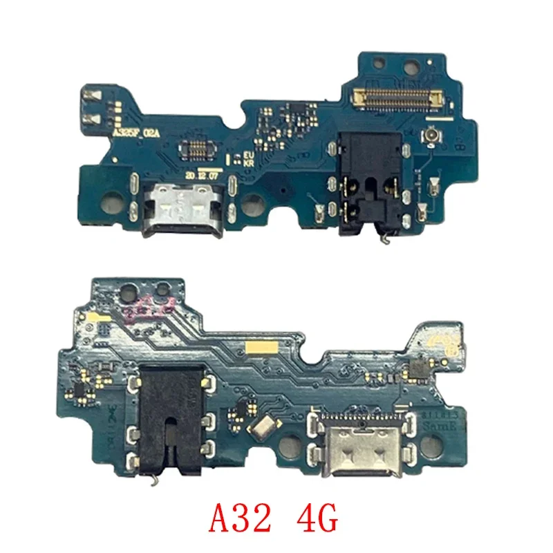 USB Charging Port Board Connector Flex Cable For Samsung A32 4G A325 A32 5G A326 Repair Parts