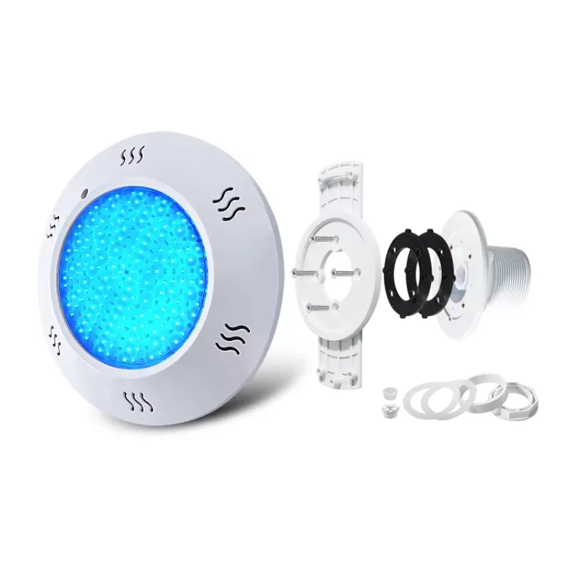 

12W 18W Pool Lamp 12V AC Ip68 Waterproof Resin Filled Rgb Smart Led Underwater Lighting Swimming Pool Light