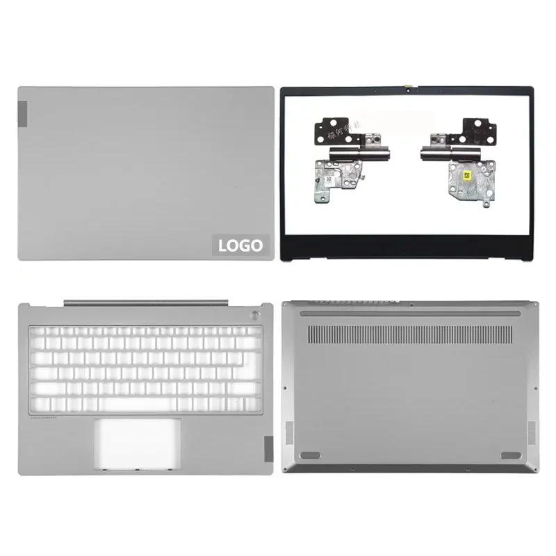 

New Original For Lenovo ThinkBook 13s 13s-IML 13s-IWL 13.3In Laptop LCD Back Cover/Bezel/Palmrest Cover/Bottom Case hinge Silver