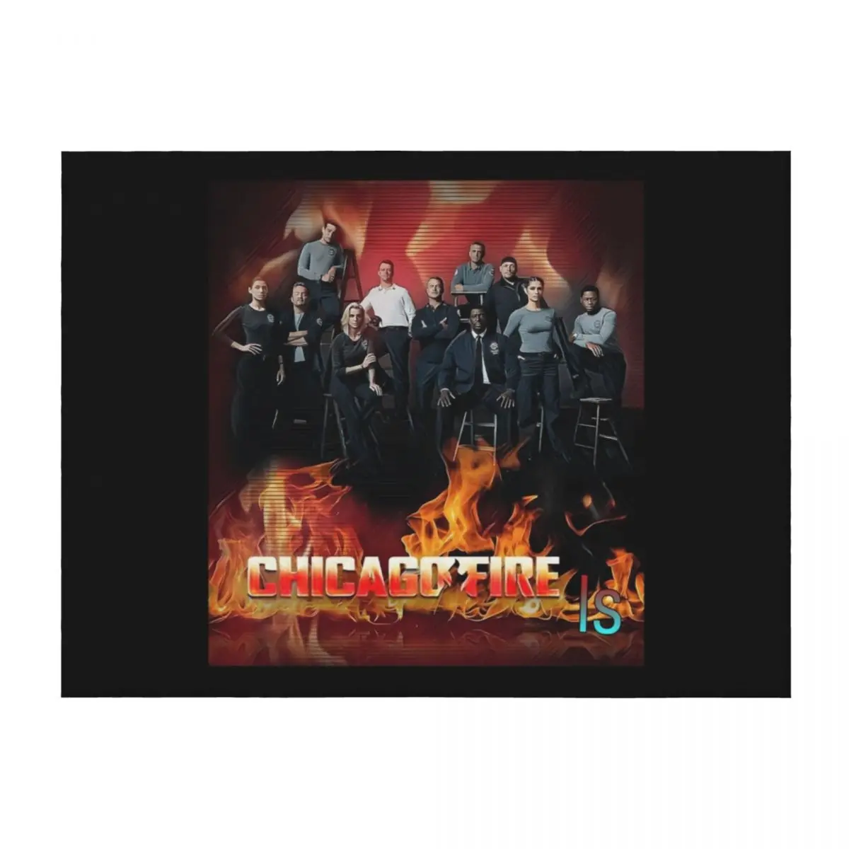 Chicago fire Throw Blanket wednesday Sofas decorative Blankets