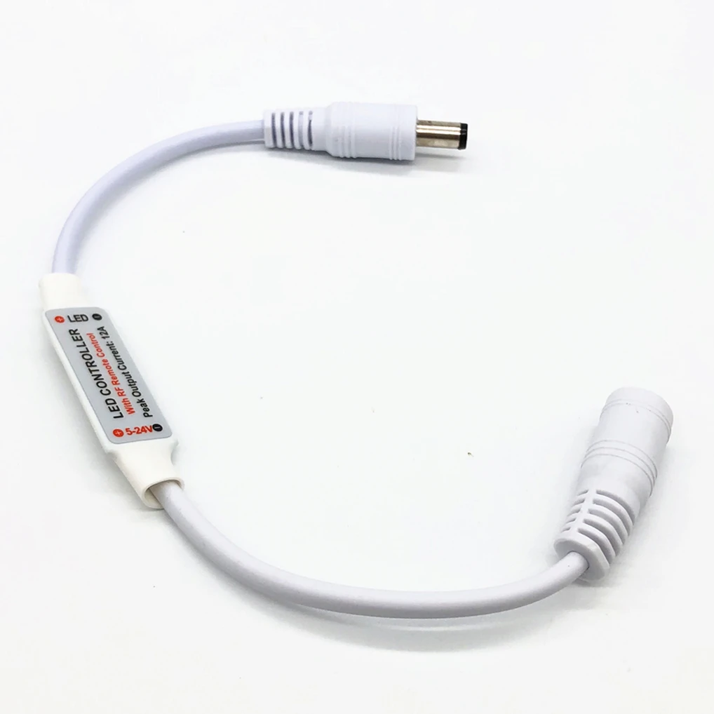 12 24 V 11 Keys RF LED Strip Controller Mini Dimmer RF Remote DC 5V 12V 24V Controller For LED 5050 2835 Strip Single Color