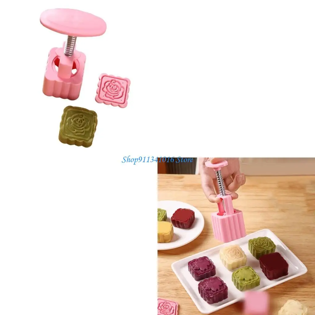 

Hand pressed household Autumn Festival square mold