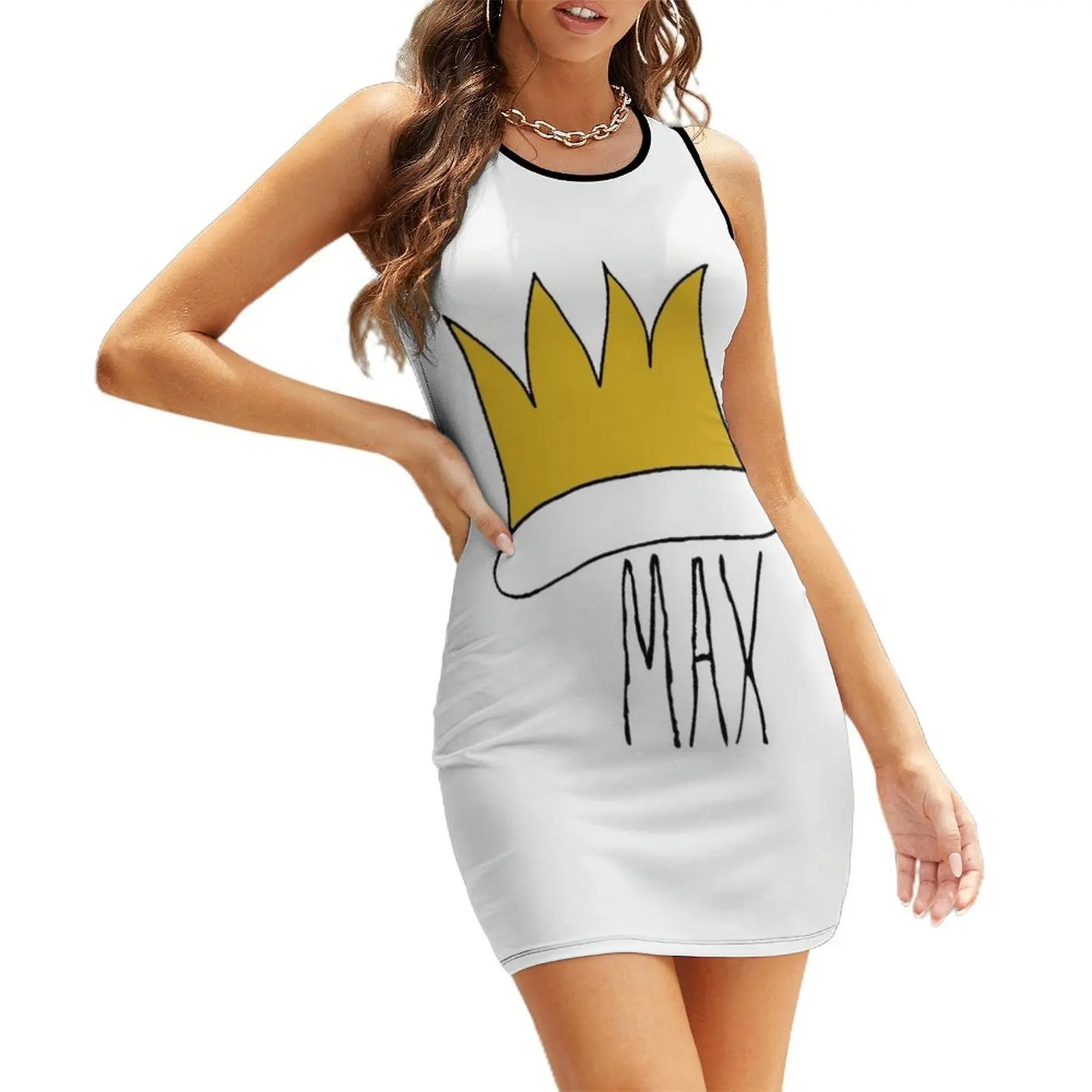 

Max WTWTA Sleeveless Sundress dresses for prom sexy dress summer women's suit women clothes