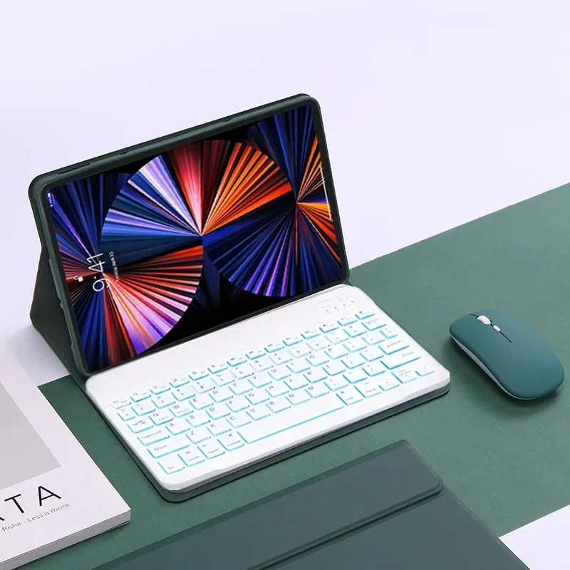 

7-Color Backlit Keyboard For Xiaomi Poco Pad 12.1 Case Inch Detachable Tablets Keyboard Cover For Xiaomi Redmi Pad Pro 12.1 Inch