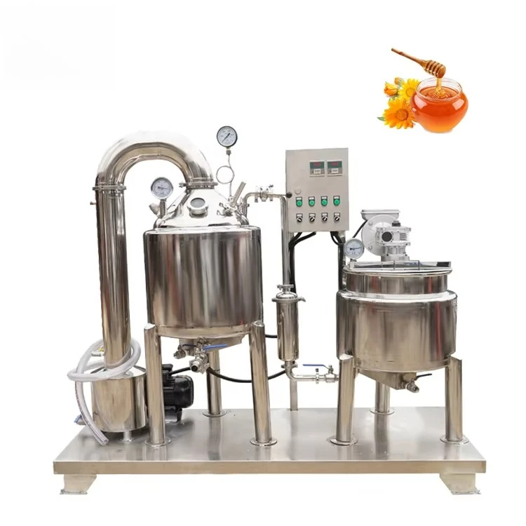 0.5T Honey Heating Filtering and Concentrating Machine Multifunction Honey Processing Machines