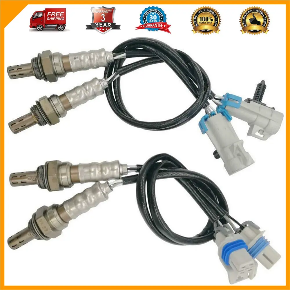 

4Pcs Oxygen Sensor For 2008-2013 Chevrolet Silverado 1500 V8 4.8L 5.3L 6.0L 6.2L