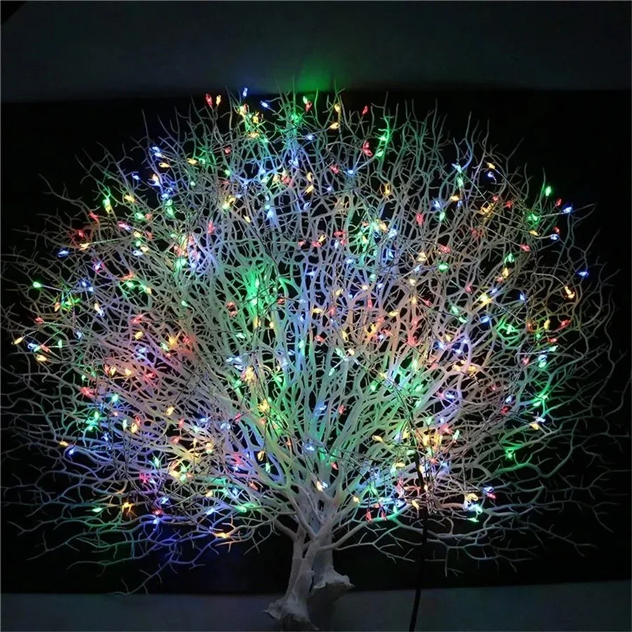 Imagem -04 - Impermeável Fairy Lights com Controle Remoto Modos Usb Powered 200leds Firecracker Copper Wire Starry Christmas Garland String Lights