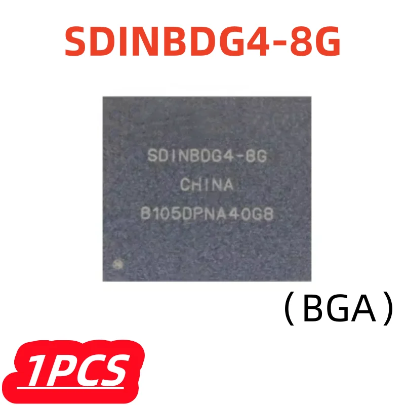 1Pcs/lot 100% New SDINBDG4-8G BGA153 EMMC 5.1 8GB memory chip Original