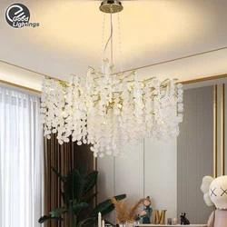 Crystal Branch Chandelier Gold Luxury Money Tree Crystal Chandeliers For Bedroom Living Dining Room Kitchen Chandelier Lights