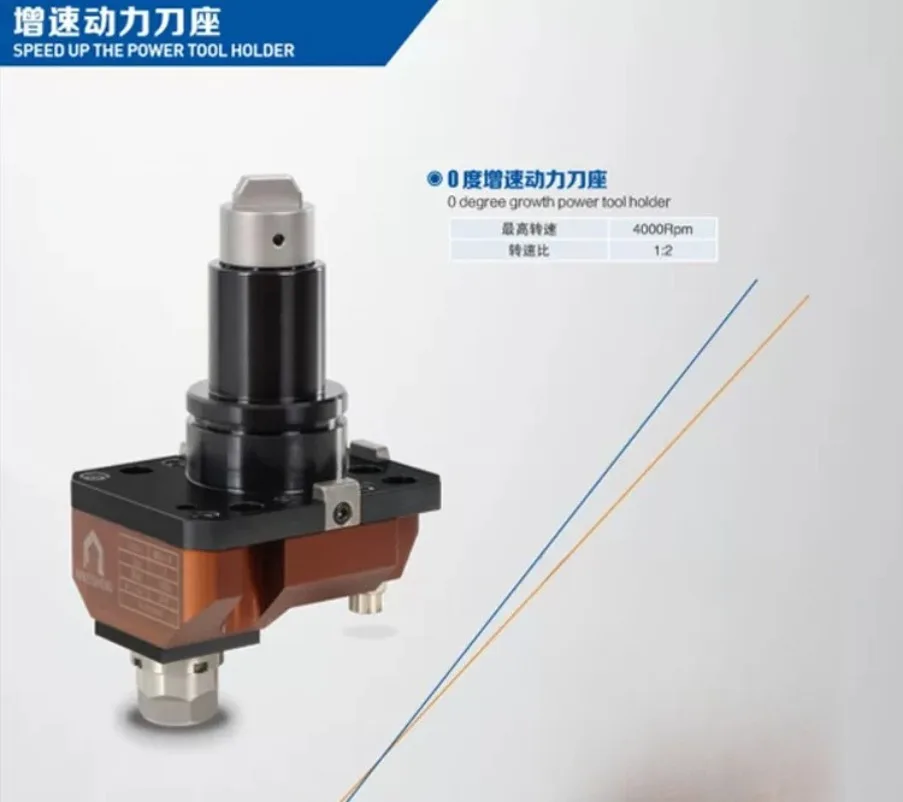 

BMT40 45 55 - 0° Speed-increasing power tool holder ER16 CNC Lathe Tool Holder 12 workstations
