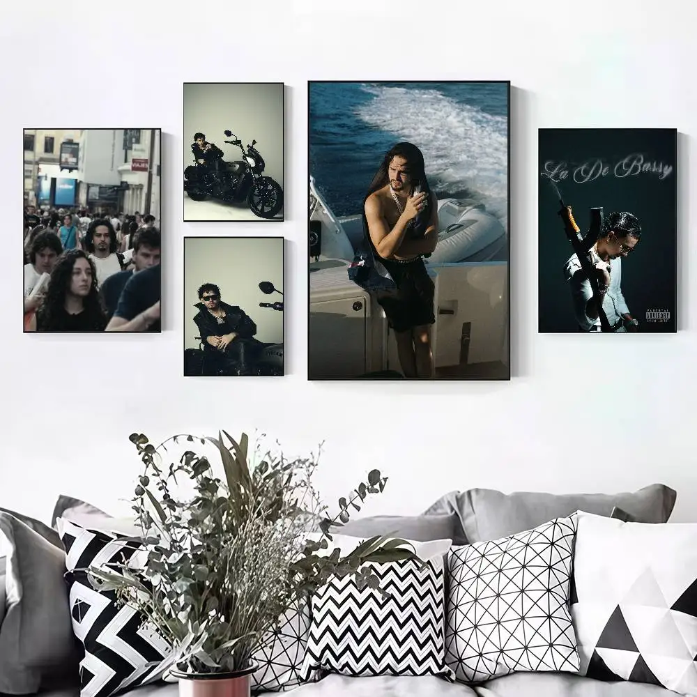 C-Clarent NO PASA NADA HOMBRE Peelable Self-adhesive Poster Stickers Are Suitable For Frameless Wall Decoration In A Room