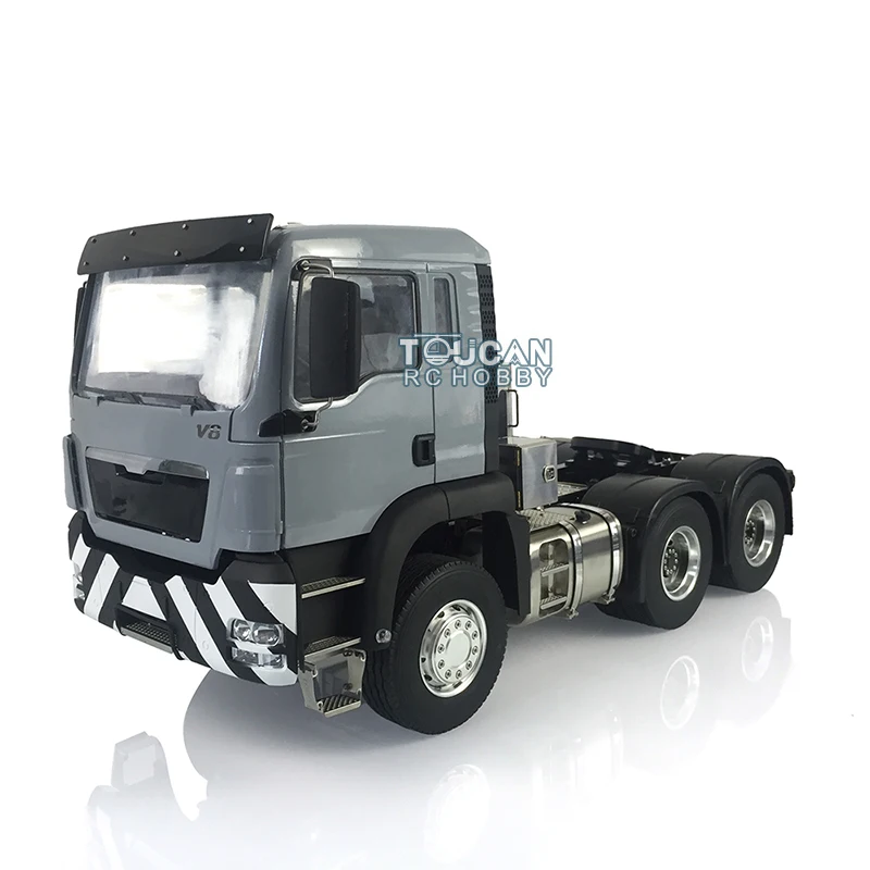 1/14 LESU RC Metal 6*4 Axles  TGX Tractor Truck DIY Painted Model Motor Servo THZH0952-SMT2