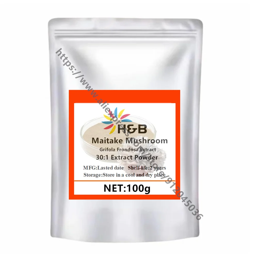 

Global Wholesale Production Raw Material Factories 30:1 Maitake Powder Refillable bags Packaging