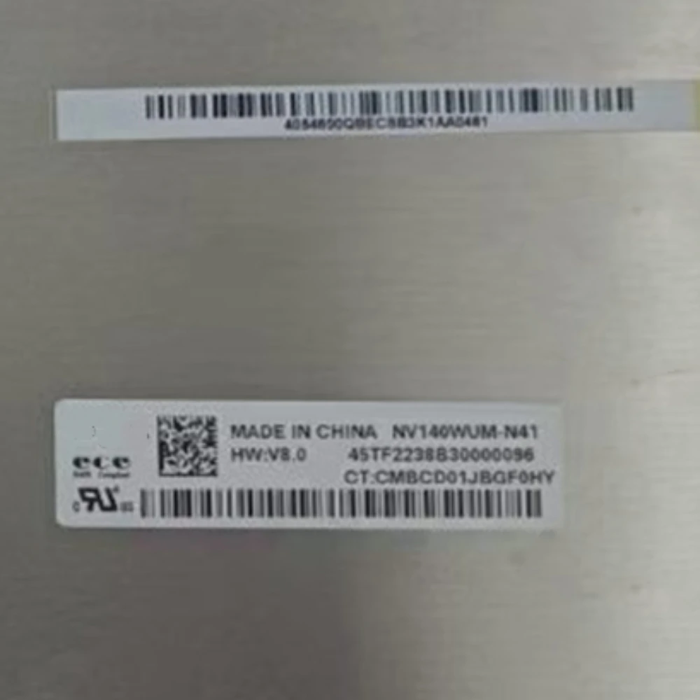 

NV140WUM-N41 1920×1200 14.0 Inch Laptop LCD Screen 60HZ