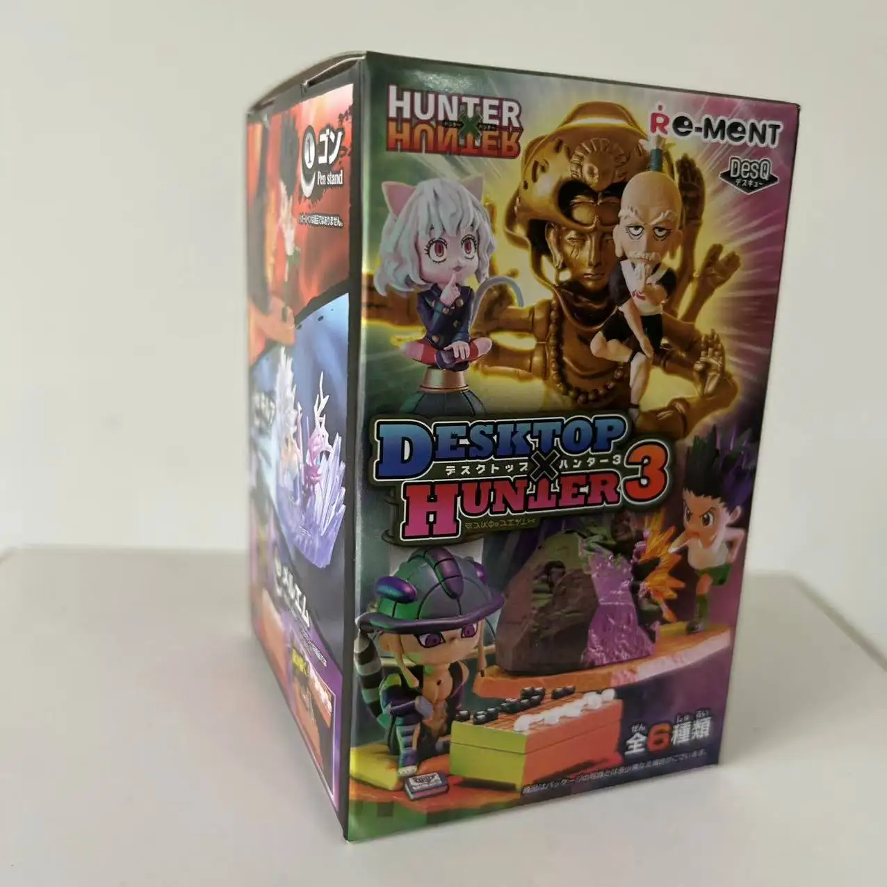 Boxed 1 Stück Zufälliger Stil Anime HUNTER x HUNTER DESKTOP x HUNTER 3 Figur kawaii PVC Modell Miniatur Spielzeug Puppe Sammlergeschenke