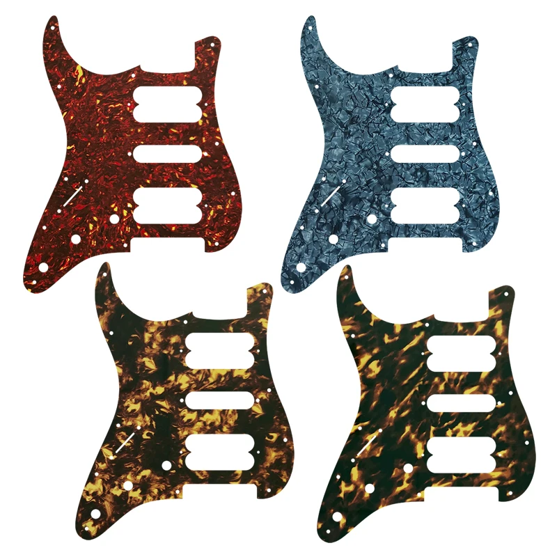 

Xin Yue Guitar Parts - For Left Handed 72' 11 Screw Hole Standard St HSH PLAYER SERIES PICKUP Guitar Pickguard Scratch Plate