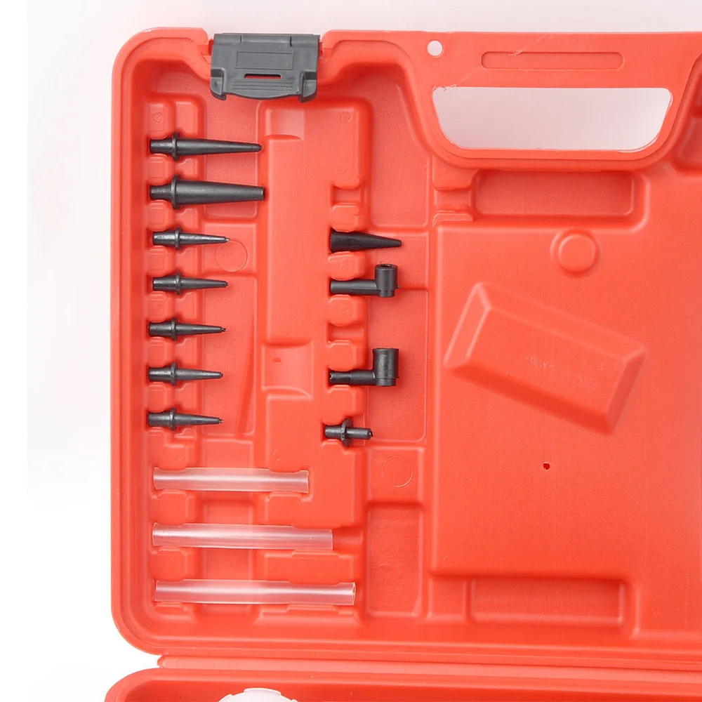 Podofo Auto Manuelle Vakuumpumpe Bremsenentlüftungs-Set Brems- und Kupplungsflüssigkeits-Extraktor Hauptzylinder-Entlüftungsset mit Adaptern – Detail 12
