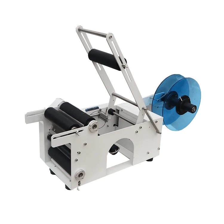 

MG-50 SEMI-AUTOMATIC ROUND BOTTLE LABELING MACHINE LABELER MACHINE