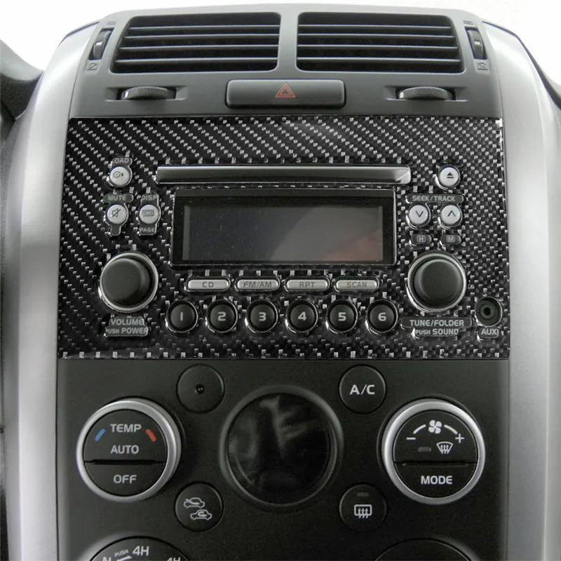 For Suzuki Grand Vitara 2006-2013 With Manual Transmission Accessories Car Interior Decoration Protection Carbon Fiber Sticker