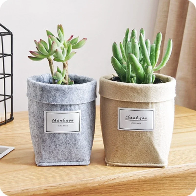 

Jute Cotton Linen Storage Bag Desktop Storage Basket Hanging Pocket Organizer Toy Basket for Cosmetic Sundries Storage Box Decor